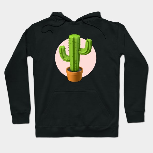 Lovely 3D Cactus Lover Gift Cacti Plant Green Women Men Kids Hoodie by teeleoshirts